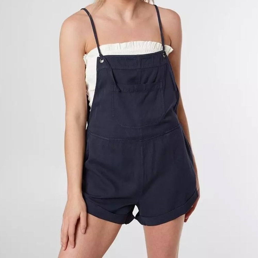 Billabong Wild Pursuit - Ink Colored Overalls / Romper NWT SIZE LARGE ( L )